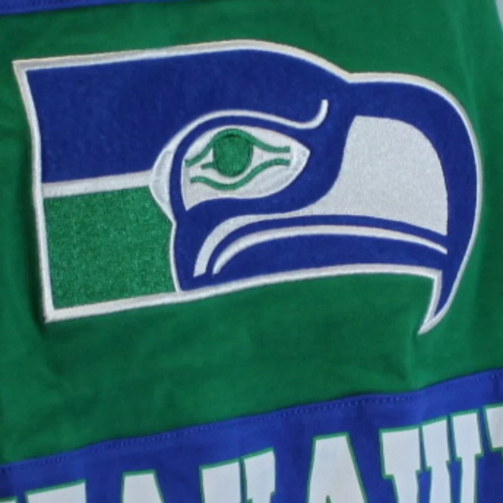 Seattle Seahawks Throwback Retro Color Block Vintage Logo Tank Men's X-Large - Picture 6 of 9